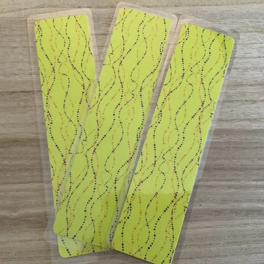 Halloween Colors LAMINATED BOOKMARKS Set Of 3